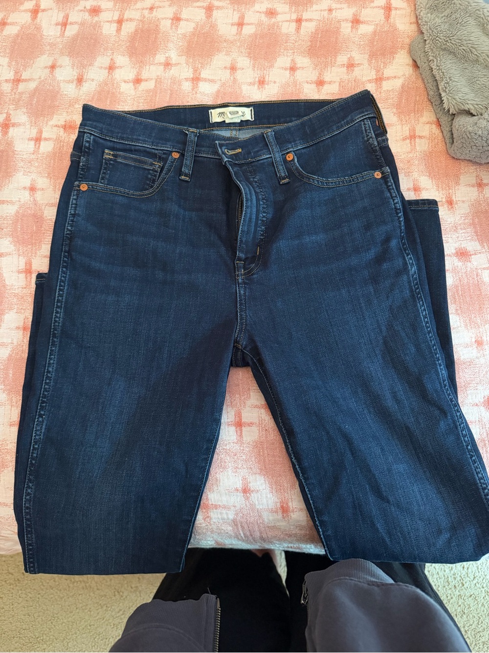 Madewell Dark Indigo Skinny Jeans